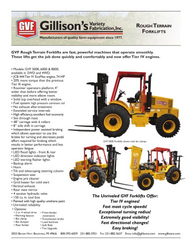 GVF 5000 , 6000 & 8000