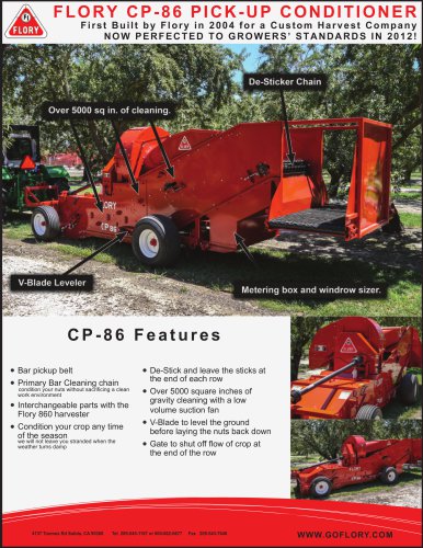 CP-86 Windrow Conditioner