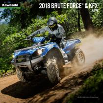 2018 BRUTE FORCE® & KFX® ATVs