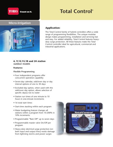 Total Control® Series