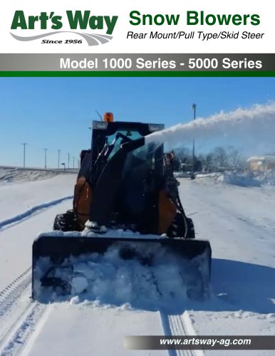 Snow Blowers Rear Mount/Pull Type/Skid Steer