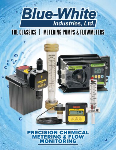 THE CLASSICS | METERING PUMPS & FLOWMETERS