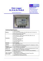 Data Logger DL18 & DL18-BLE