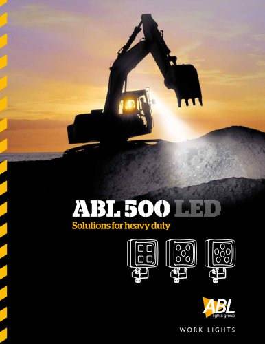 ABL 500 LED range