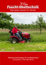 High grass mower Yanmar