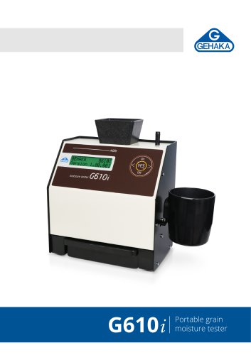 G610i - Portable Grain Moisture Tester