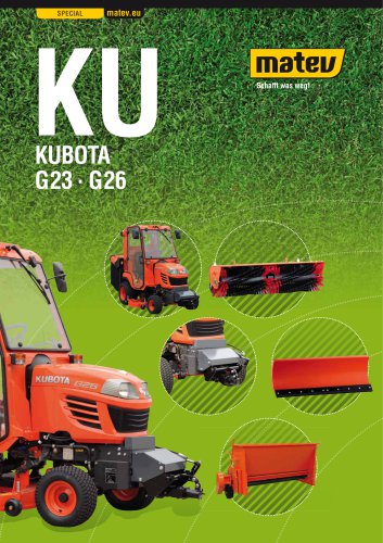 KUBOTA G23 · G26