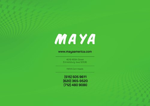 Maya catalog