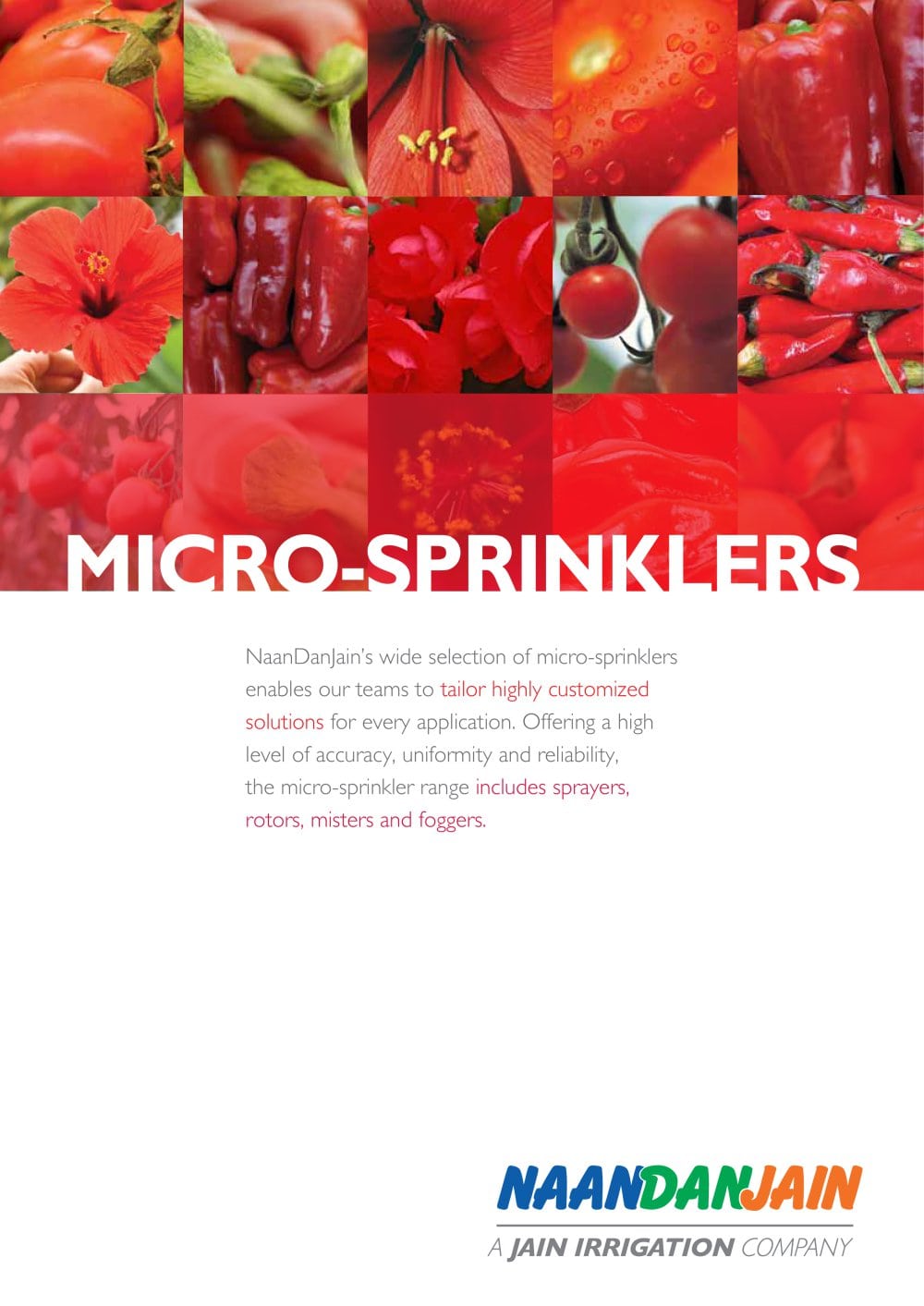 MICRO-SPRINKLERS - Naandan Jain Irrigation Systems Ltd