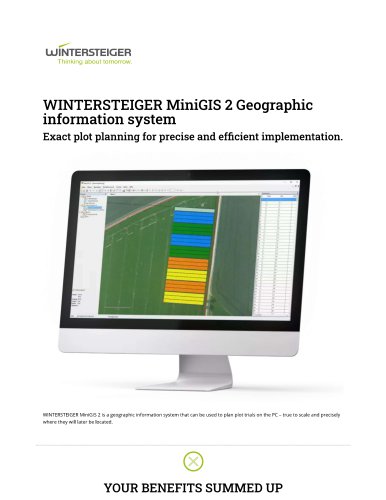 WINTERSTEIGER MiniGIS 2