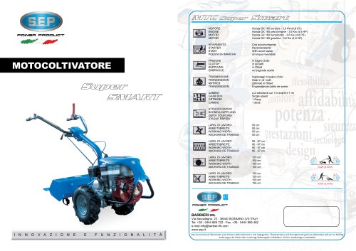 MOTOCOLTIVATORE Super SMART