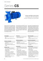 Big flow pumps series CS
