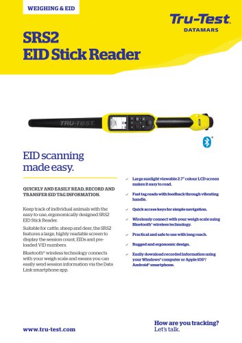 SRS2 EID Stick Reader