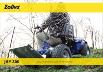 JAY 800 Electric pruning cart for vineyards