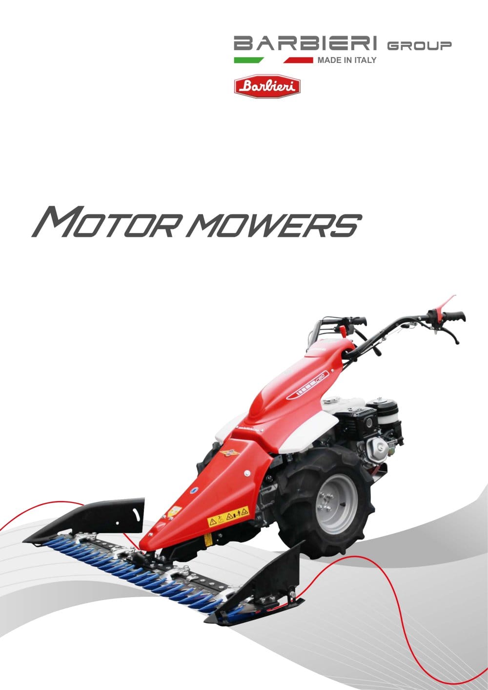 Motor Mowers range - Barbieri Group