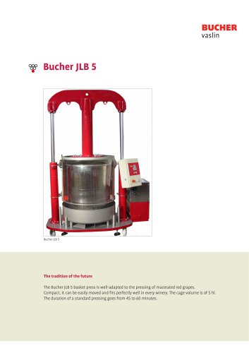 Bucher JLB 5