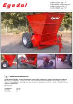 Sand-spreading machine 2,5 m3