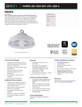 HARRIS LED HIGH BAY UFO, GEN 4