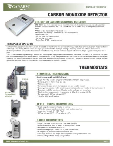 RANCO Thermostat