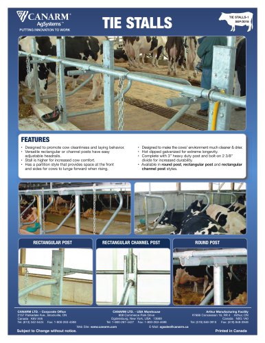 TIE STALLS