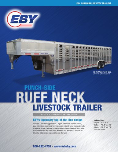 PUNCH-SIDE LIVESTOCK TRAILER