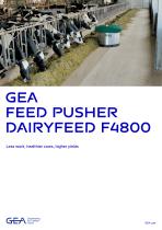 GEA FEED PUSHER DAIRYFEED F4800