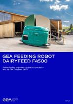 GEA FEEDING ROBOT DAIRYFEED F4500