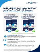 LAND O LAKES® Cow’s Match® ColdFront®