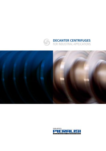 DECANTER CENTRIFUGES