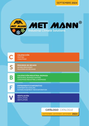 Met Mann General Catalogue 2024