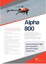 ALPHA 800 UAV Helicopter