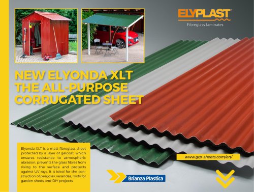 Elyonda XLT - The corrugated sheet