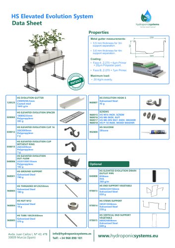 HS EVOLUTION SYSTEM - ELEVATED