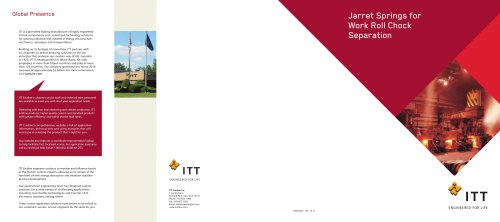 Brochure ressorts Jarret