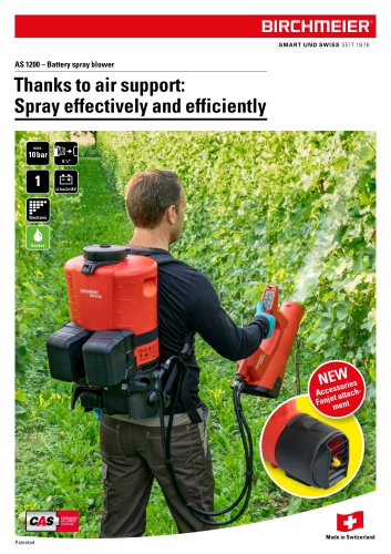 Air supported spraying