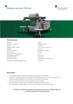 Potting machine TM 1018