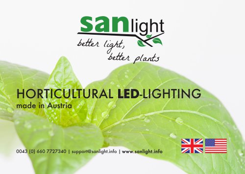 SANlight PRODUCT Brochure