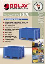 Box pallet type 1000