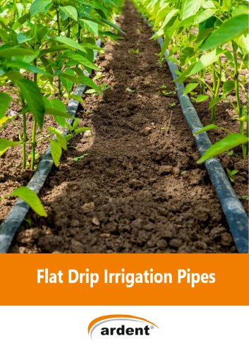 Flat Drip Irrigation Pipes