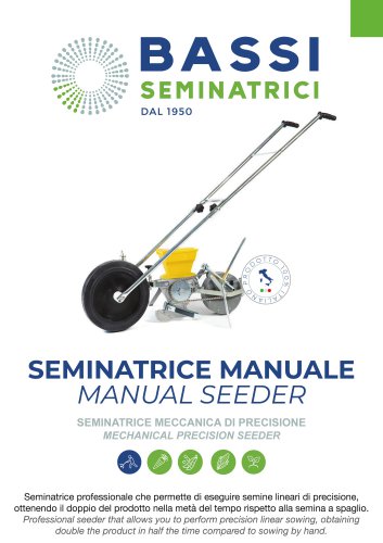 MANUAL SEEDER