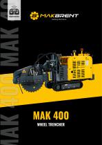 MAK 400 - WHEEL TRENCHER