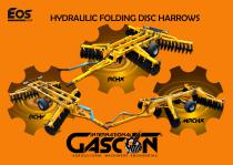 HYDRAULIC FOLDING DISC HARROWS