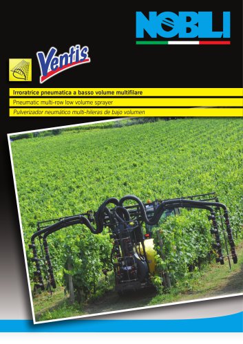 Ventis - Pneumatic multi-row low volume sprayer