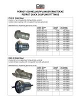 PERROT QUICK COUPLING FITTINGS KVS-SI  - KMS-SI