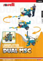 Dual MSC - Logsplitter with engine