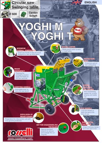 Economic circular saw for wood Yoghi 600 M/T - Rosselli Snc