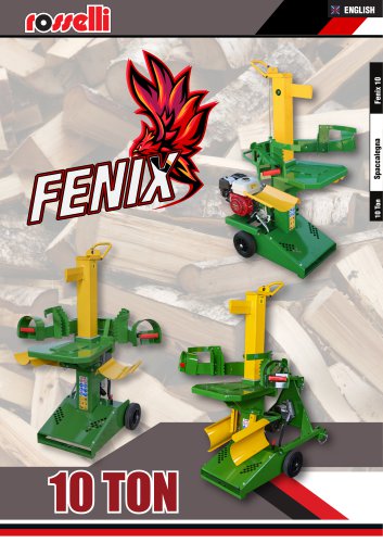 Hydraulic logsplitter - Fenix 10 TON