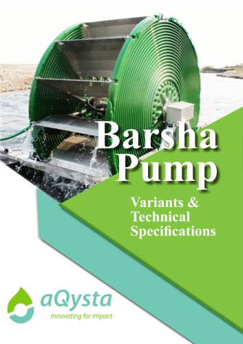 Barsha Pump - Tech Specs