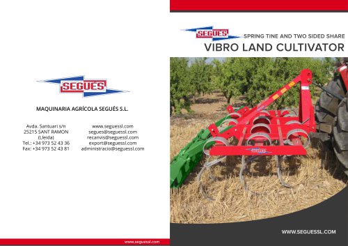 VIBRO Soil cultivators CBF