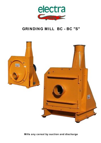 GRINDING MILL BC - BC "S"